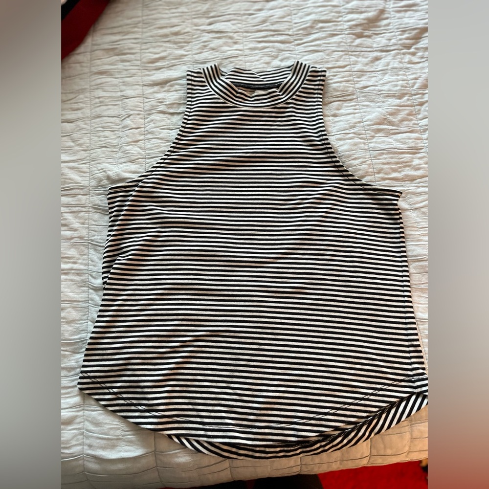 Madewell striped tank top
